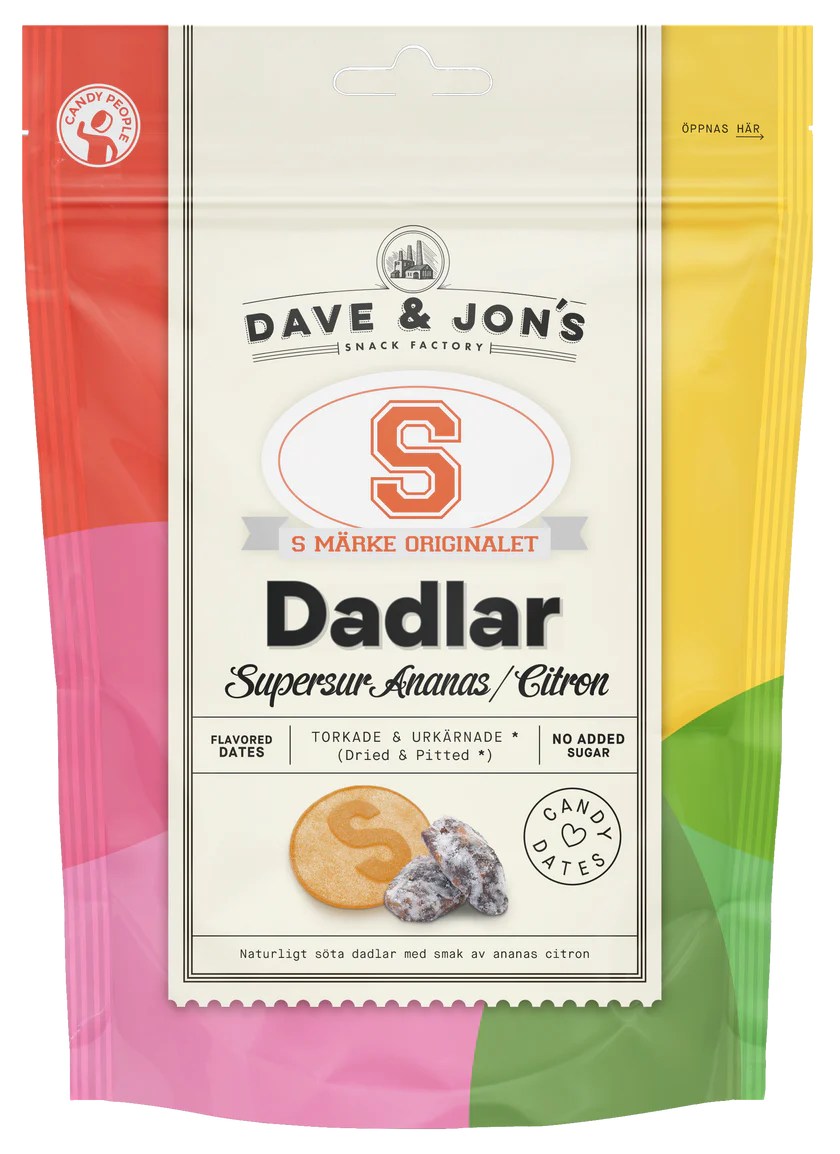 Dave & Jons Candy Dates Sour