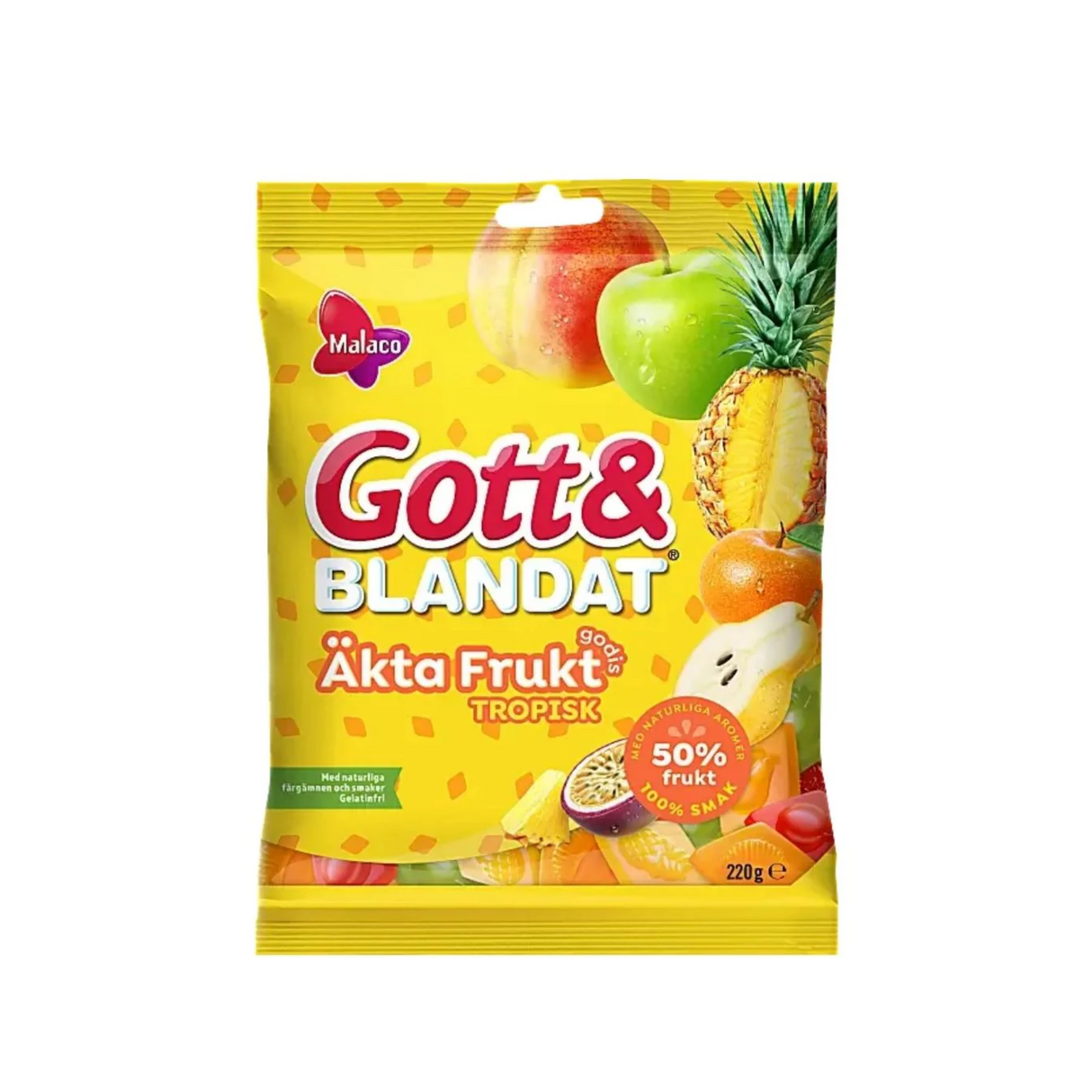 Vegan Gott & Blandat Real Fruit