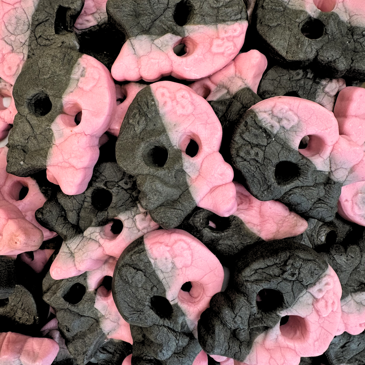 BUBS Raspberry & Licorice Skull