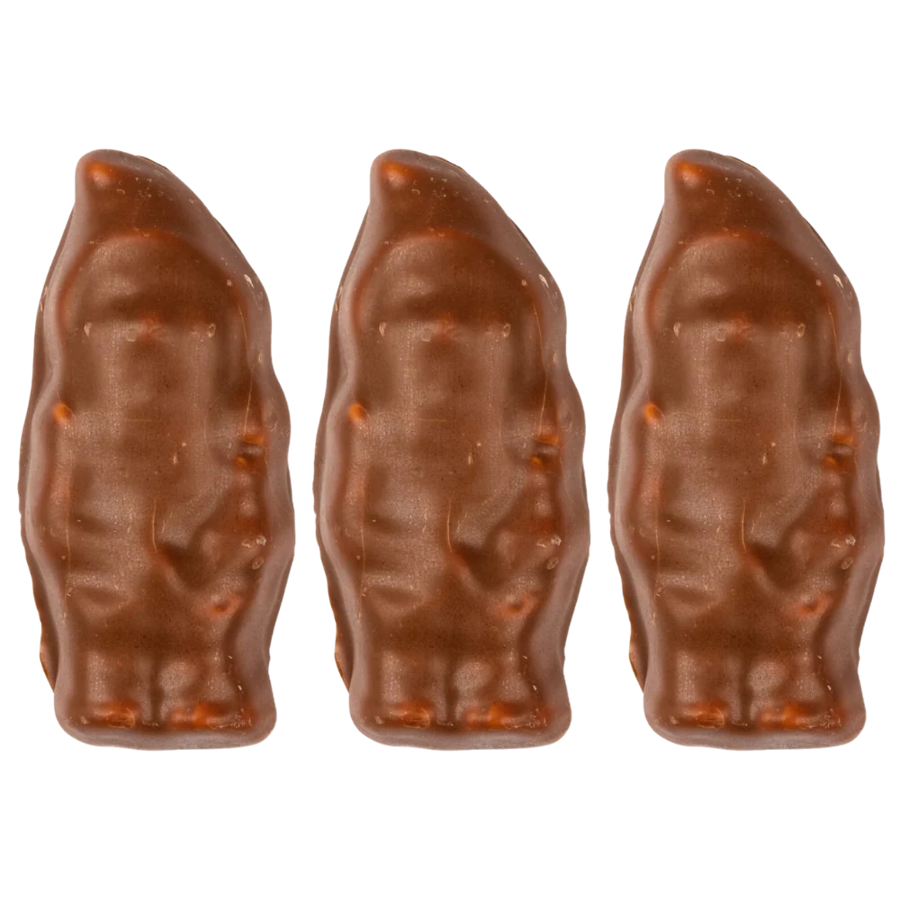 Chocolate-Covered Marshmallow Santas