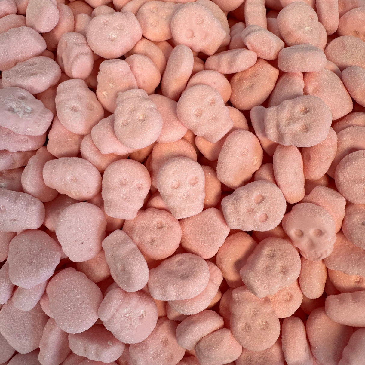 Foamy Strawberry Skulls