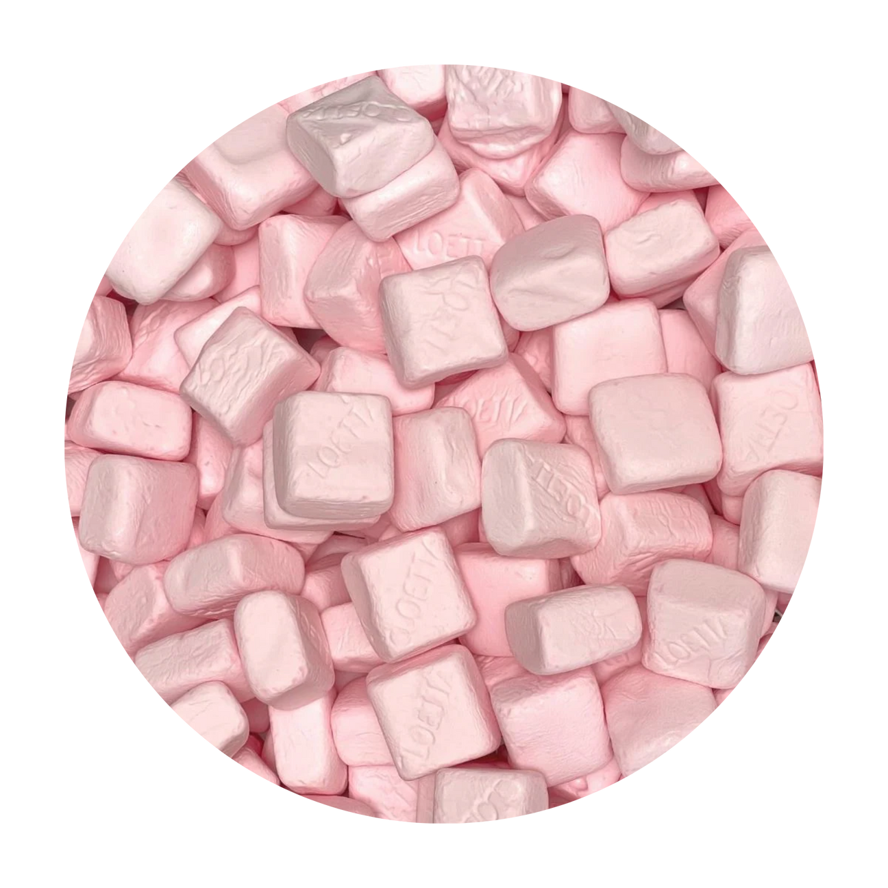 Marshmallow Candy Logo