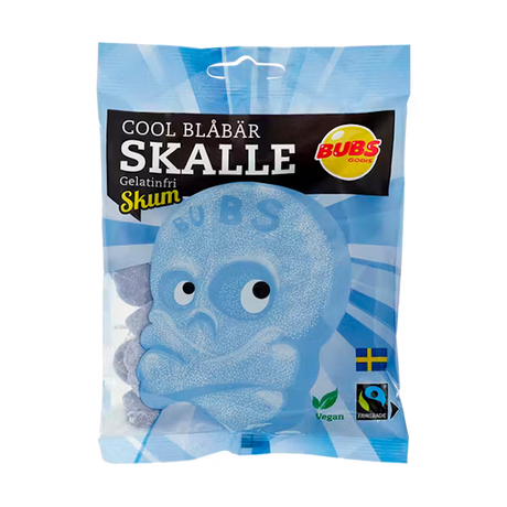 Bubs Cool Blueberry Skull