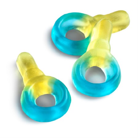 HARIBO Pacifiers Blue Raspberry & Lemon