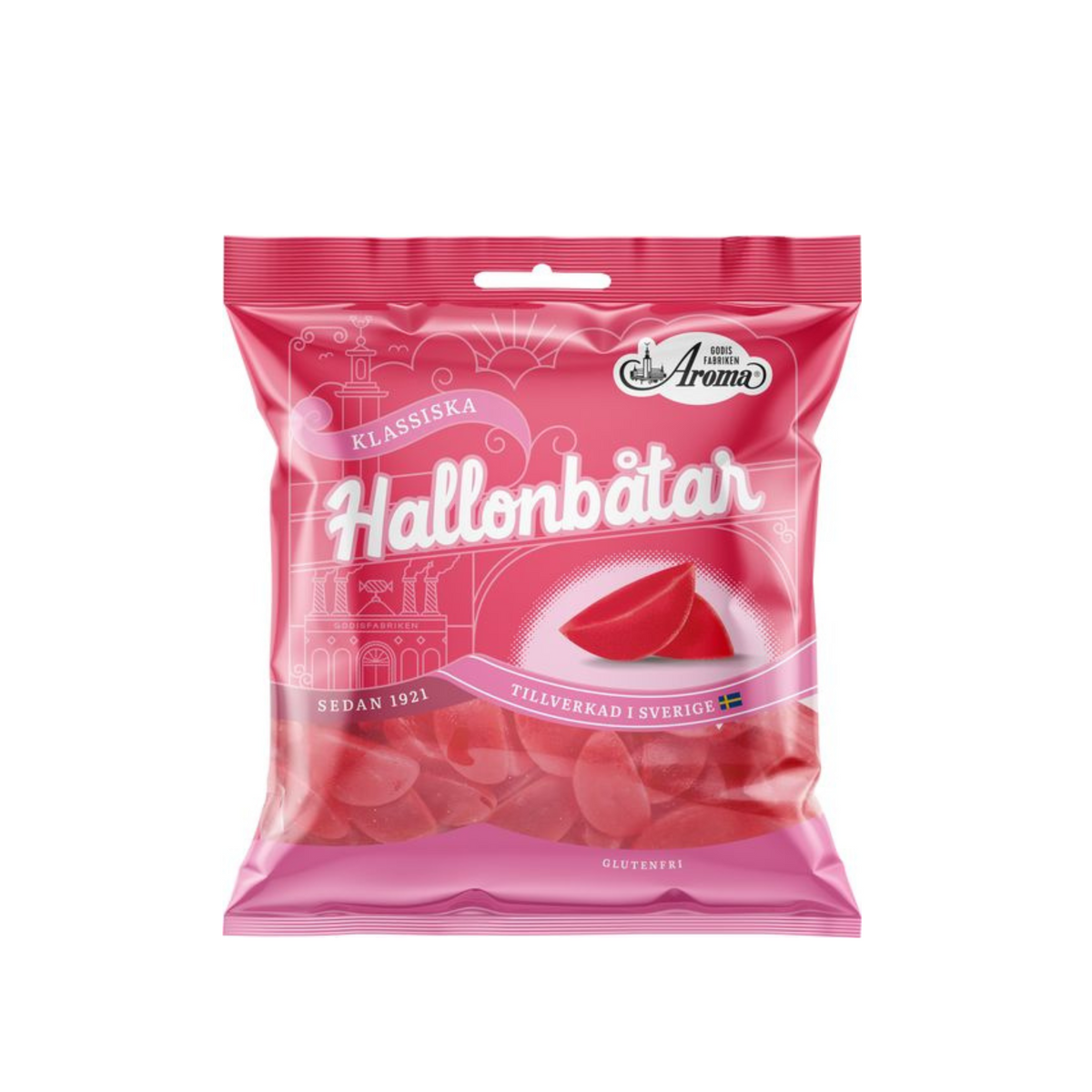Aroma Raspberry Boats | Scandi Wholesale Candy
