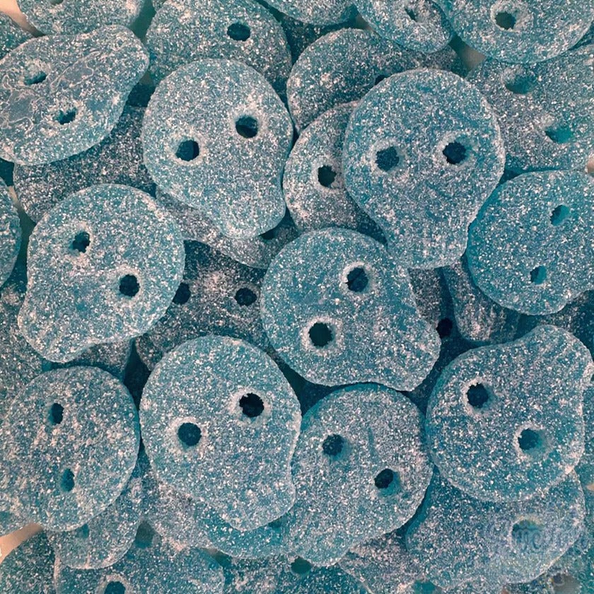 Sour Blueberry Skulls