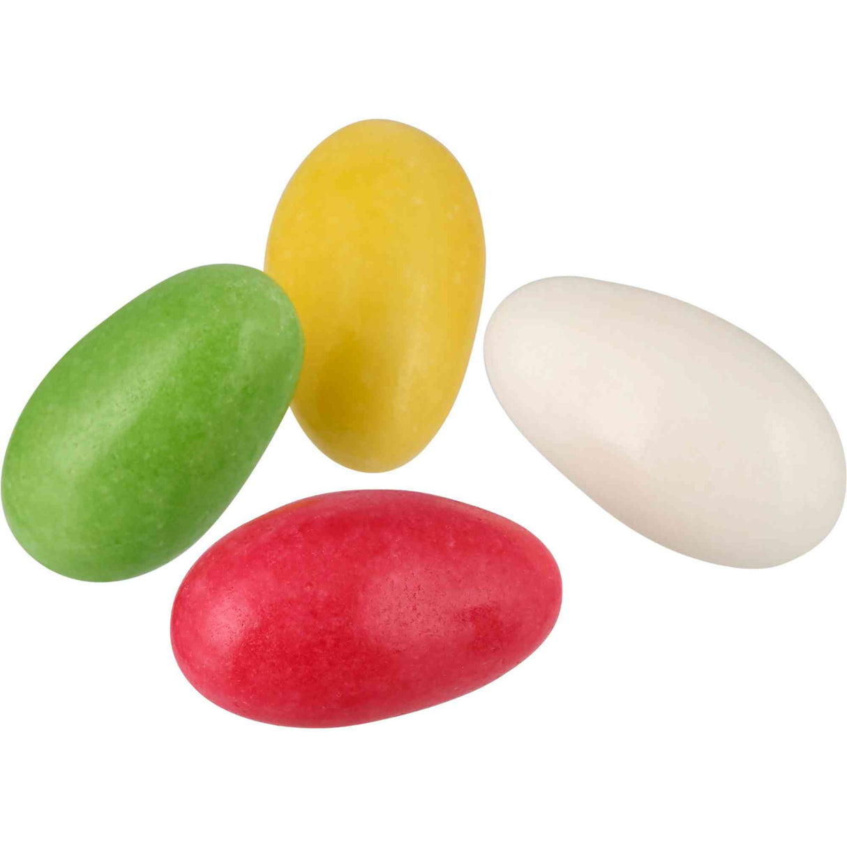 Sugar-coated marshmallow eggs