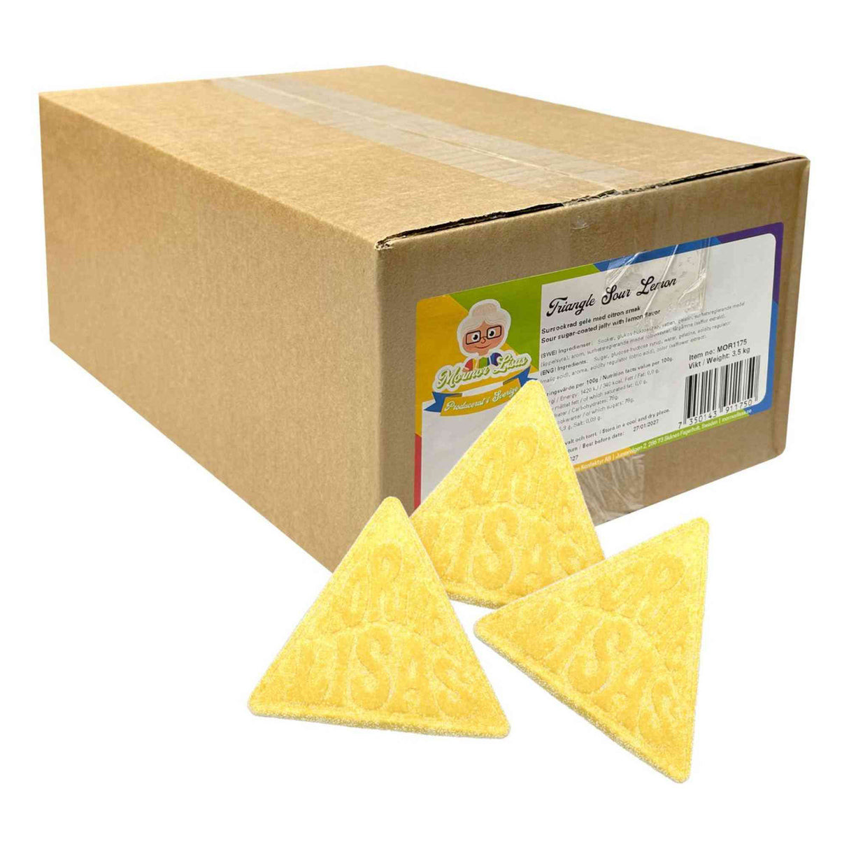 Triangle Sour Lemon
