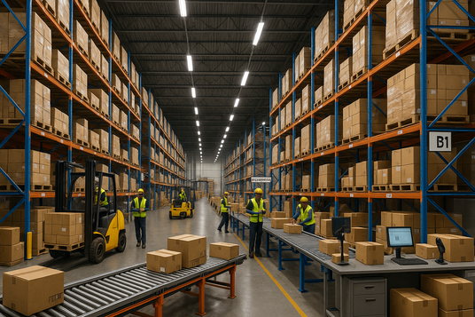 logistic image warehouse
